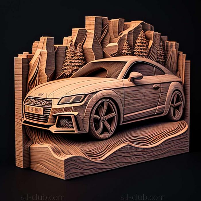 3D модель Audi TT RS (STL)